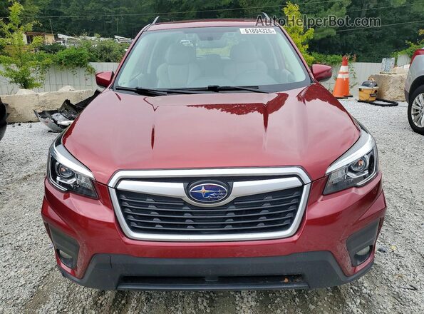 JF2SKAJC9LH551410 2020 SUBARU FORESTER Бордовый Вид спереди