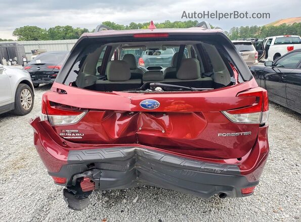 JF2SKAJC9LH551410 2020 SUBARU FORESTER Бордовый Вид сзади