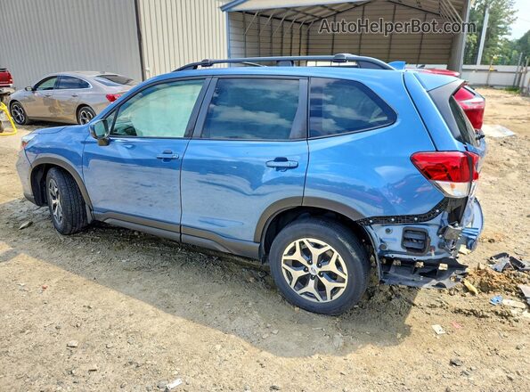 JF2SKAJC9MH539548 2021 SUBARU FORESTER Blue Հետևի ձախ