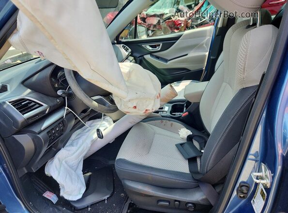 JF2SKAJC9MH539548 2021 SUBARU FORESTER Blue Սալոնի դիմացի տեսք