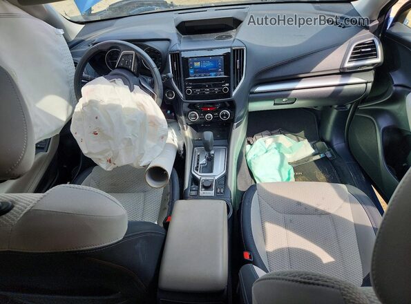 JF2SKAJC9MH539548 2021 SUBARU FORESTER Blue Առջևի վահանակի տեսք