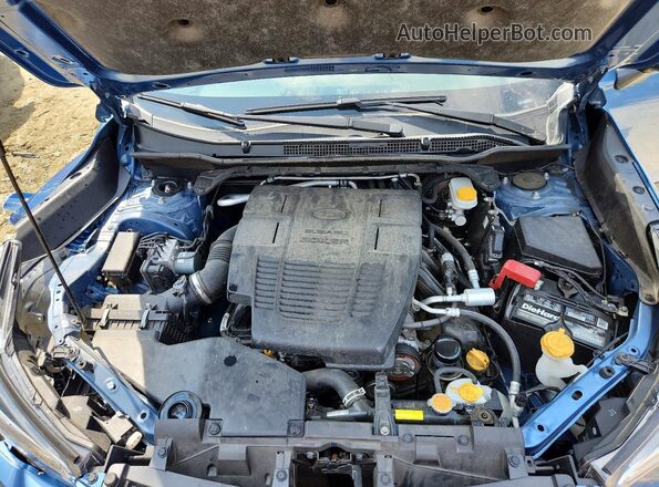 JF2SKAJC9MH539548 2021 SUBARU FORESTER Blue Շարժիչի բաժամունքի տեսք