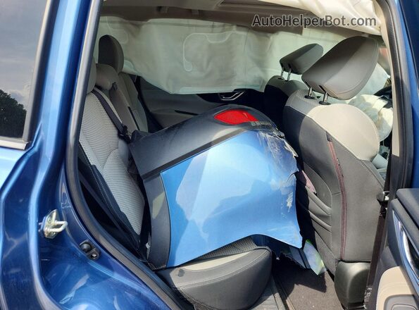 JF2SKAJC9MH539548 2021 SUBARU FORESTER Blue Սալոնի հետևի տեսք