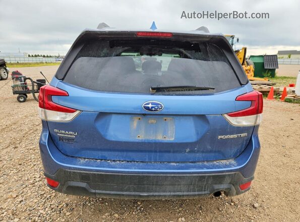 JF2SKAJCXLH423208 2020 SUBARU FORESTER Синий Вид сзади