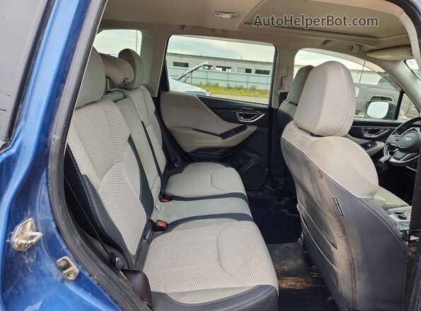 JF2SKAJCXLH423208 2020 SUBARU FORESTER Синий Вид задней части салона