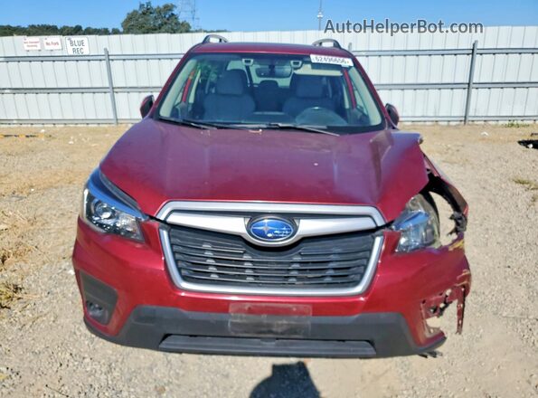 JF2SKAJCXLH511644 2020 SUBARU FORESTER Red Вид спереду