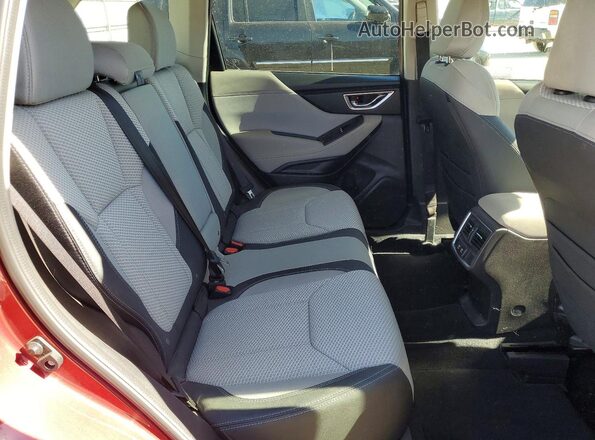 JF2SKAJCXLH511644 2020 SUBARU FORESTER Red Вид задніх сидінь