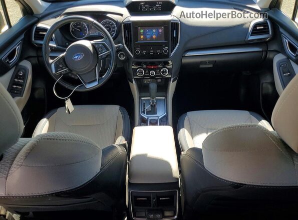 JF2SKAJCXLH511644 2020 SUBARU FORESTER Red Вид панелі приладів