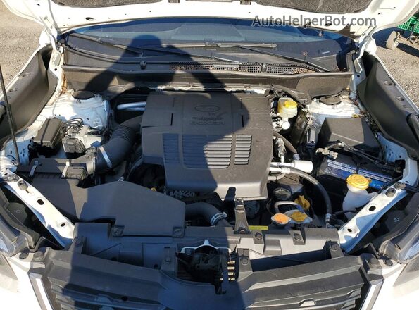 JF2SKAJCXLH559709 2020 SUBARU FORESTER White Вид підкапотного простору