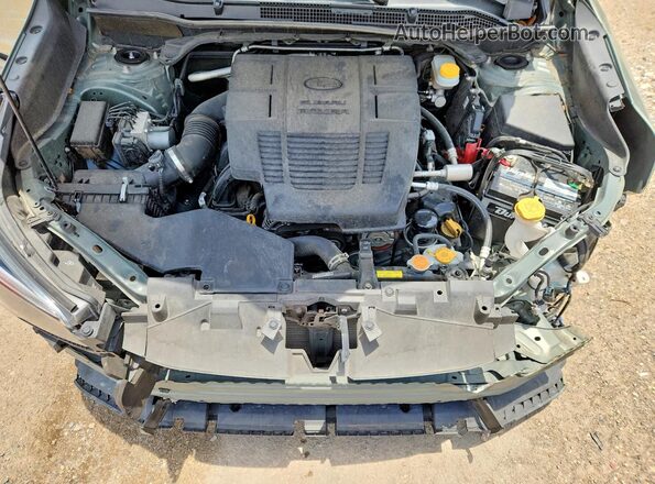 JF2SKAJCXMH427843 2021 SUBARU FORESTER Green Rear interior view