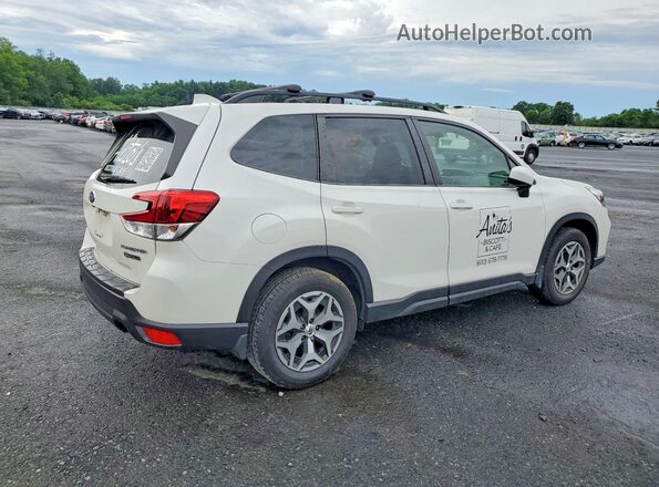 JF2SKAJCXMH487542 2021 SUBARU FORESTER White Trasero derecho
