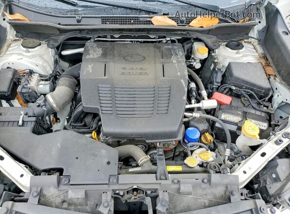 JF2SKAJCXMH487542 2021 SUBARU FORESTER White Vista del compartimento del motor
