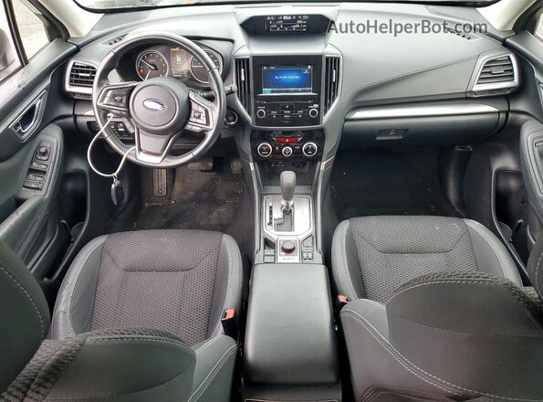 JF2SKAJCXMH487542 2021 SUBARU FORESTER White Vista del salpicadero