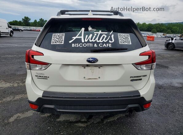 JF2SKAJCXMH487542 2021 SUBARU FORESTER White Vista trasera