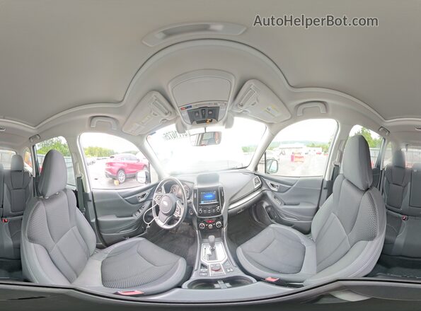 JF2SKAJCXMH487542 2021 SUBARU FORESTER White Vista interior de 360 grados
