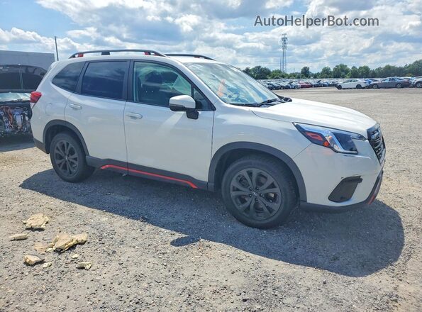JF2SKAJCXNH449052 2022 SUBARU FORESTER White Przód prawy