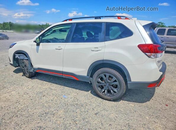 JF2SKAJCXNH449052 2022 SUBARU FORESTER White Tył lewy