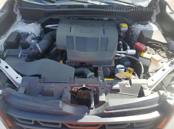 JF2SKAJCXNH449052 2022 SUBARU FORESTER White Widok komory silnika