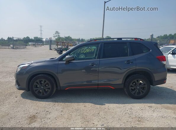 JF2SKAJCXNH496002 2022 SUBARU FORESTER Gray 