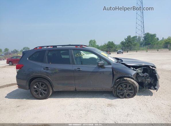 JF2SKAJCXNH496002 2022 SUBARU FORESTER Gray Widok wnętrza 360 stopni
