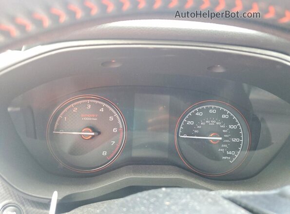 JF2SKAJCXNH518113 2022 SUBARU FORESTER Gray Widok zestawu wskaźników