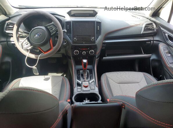 JF2SKAJCXNH518113 2022 SUBARU FORESTER Gray Widok deski rozdzielczej
