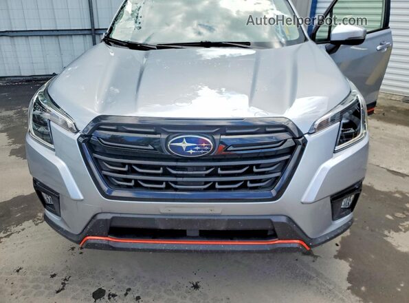 JF2SKAJCXNH518113 2022 SUBARU FORESTER Gray Widok komory silnika