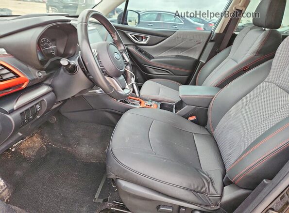 JF2SKAKC4KH472269 2019 SUBARU FORESTER Black Vista interior delantera