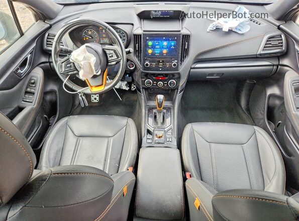 JF2SKALC1NH423453 2022 SUBARU FORESTER Blue Dashboard view