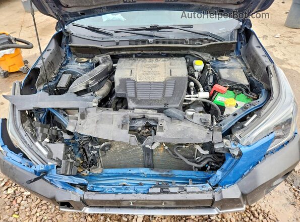 JF2SKALC1NH423453 2022 SUBARU FORESTER Blue Engine compartment view