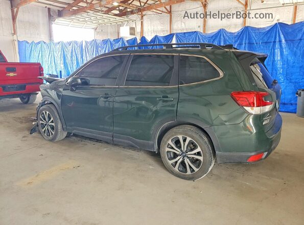 JF2SKALC2RH464891 2024 SUBARU FORESTER Зеленый Задняя левая четверть