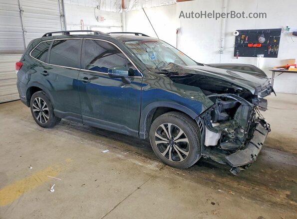 JF2SKALC2RH464891 2024 SUBARU FORESTER Зеленый Передняя правая четверть