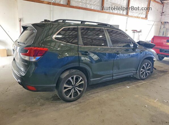 JF2SKALC2RH464891 2024 SUBARU FORESTER Зеленый Задняя правая четверть