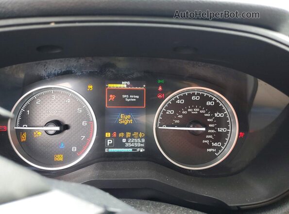 JF2SKALC2RH464891 2024 SUBARU FORESTER Зеленый Вид щитка приборов