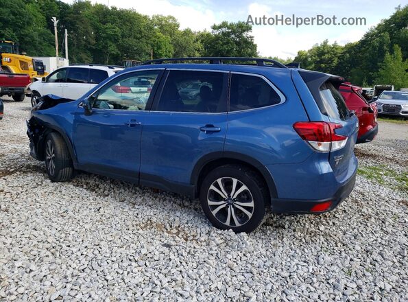 JF2SKALC2RH515175 2024 SUBARU FORESTER Blue Tył lewy