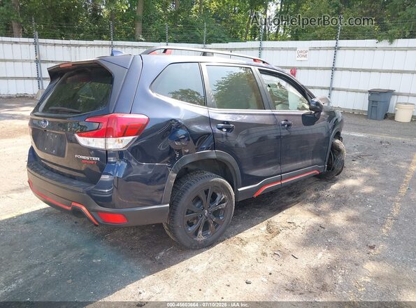 JF2SKALC3MH426563 2021 SUBARU FORESTER Blue უკანა მარჯვენა