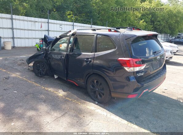 JF2SKALC3MH426563 2021 SUBARU FORESTER Blue უკანა მარცხენა