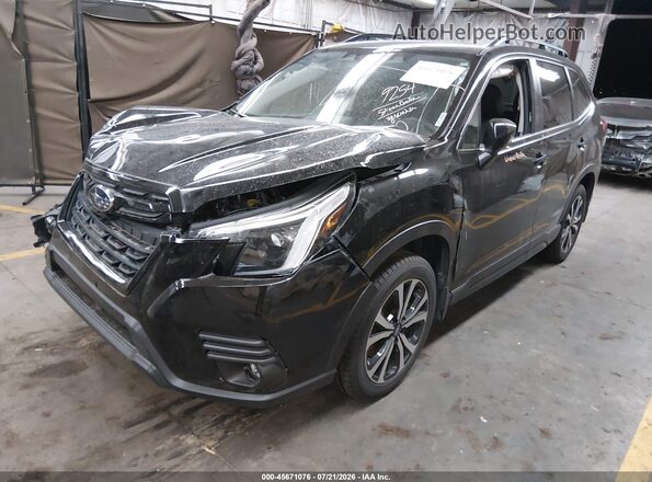 JF2SKALC3RH422598 2024 SUBARU FORESTER Black Передня ліва чверть
