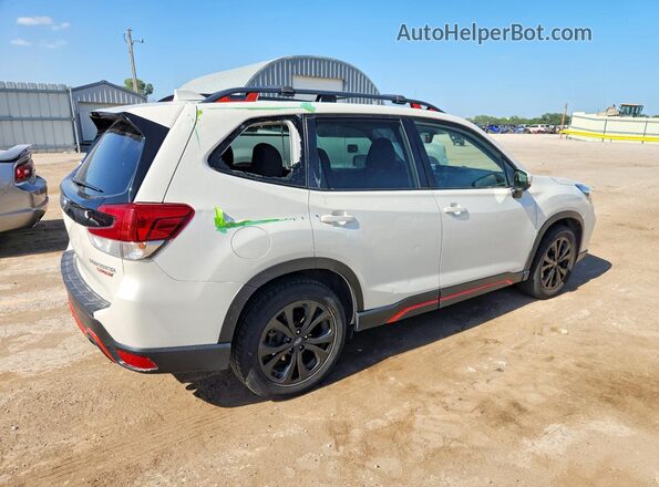 JF2SKALC4LH559234 2020 SUBARU FORESTER Белый Задняя правая четверть