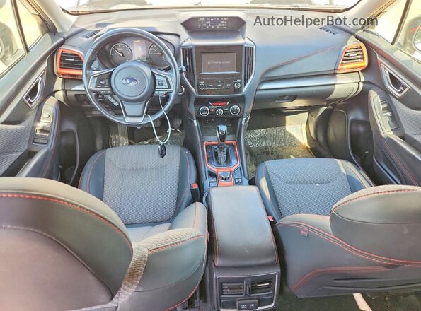 JF2SKALC4LH559234 2020 SUBARU FORESTER Белый Вид панели приборов