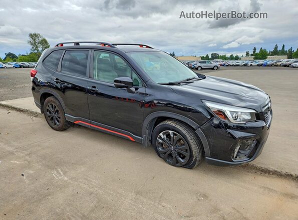 JF2SKALC5LH443007 2020 SUBARU FORESTER Black წინა მარჯვენა