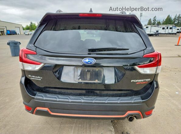JF2SKALC5LH443007 2020 SUBARU FORESTER Black უკანა ხედი