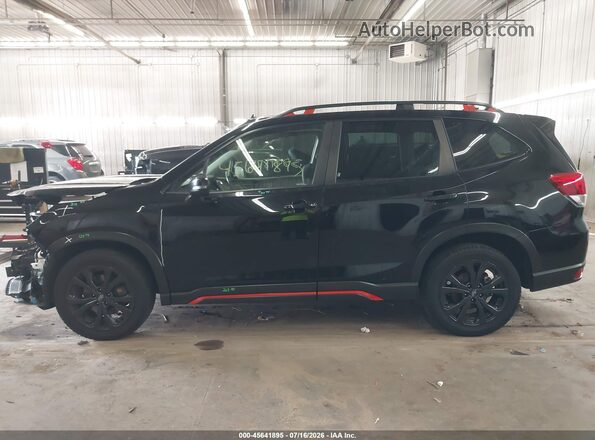 JF2SKALC5MH448368 2021 SUBARU FORESTER Black 