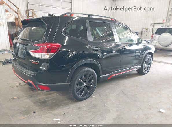 JF2SKALC5MH448368 2021 SUBARU FORESTER Black Trasero derecho