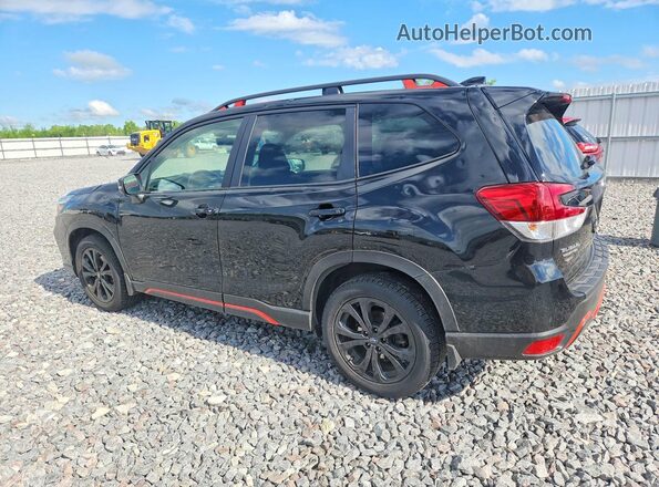JF2SKALC5MH543366 2021 SUBARU FORESTER Black Trasero izquierdo