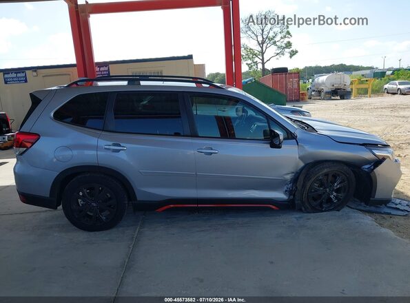 JF2SKALC7MH457279 2021 SUBARU FORESTER Silver Rear interior view