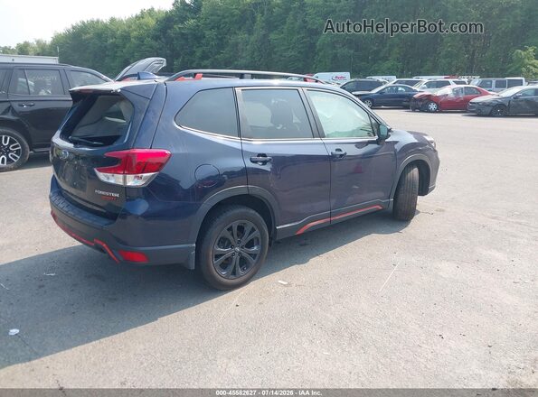 JF2SKALC7MH457394 2021 SUBARU FORESTER Dark Blue Задняя правая четверть