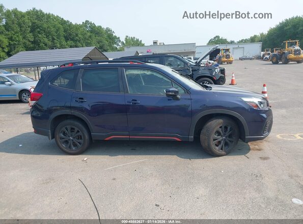 JF2SKALC7MH457394 2021 SUBARU FORESTER Dark Blue Вид щитка приборов