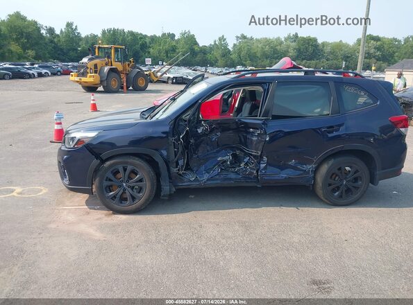 JF2SKALC7MH457394 2021 SUBARU FORESTER Dark Blue Вид спереди