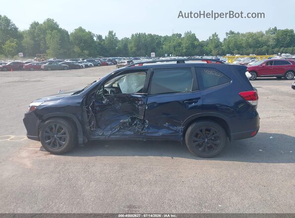 JF2SKALC7MH457394 2021 SUBARU FORESTER Dark Blue Вид задней части салона